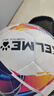 KELME/卡尔美青少年足球成人足5号球学生中考比赛训练用球 4号9886130 深蓝红 实拍图