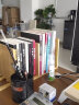 安尔雅 桌面书架桌上置物架简易收纳书立架楠竹学生小书本架伸缩单抽款 实拍图