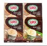 超级（SUPER） 马来西亚原装进口super超级炭烧白咖啡原味三合一速溶咖啡粉袋装 二合一白咖啡240g*4袋（送超级麦片 实拍图
