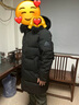 俞兆林（YUZHAOLIN）超长款过膝鹅绒羽绒服男爸爸装加厚保暖大衣中老年人冬装爷爷外套 中长款-黑色【貉子毛领】 2XL 【建议160-175斤穿】 实拍图