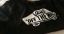VANS范斯官方 男女情侣短袖T恤夏季滑板LOGO经典款黑白出游好物 黑色 S 实拍图