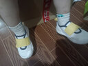 卡特兔学步鞋软底机能鞋秋季网面童鞋女宝宝室内鞋男童幼儿园透气入园鞋 白黄-网布 24 内长14.5cm  脚长13.6-14.2 实拍图