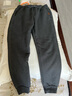 俞兆林女装加绒运动裤女羊羔绒休闲裤女保暖裤 YW1JRX332 深灰色 2XL 实拍图