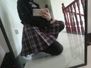 【JK制服官方】正版jk制服秋季女基础款长袖衬衫全套职业百褶格裙日系元气少女校供感套装童 极夜之歌+长袖衬衫+领花 L【105斤左右】 实拍图