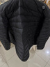 京东京造穿山甲轻薄羽绒服 立领白鸭绒户外秋冬外套短款男 黑色 XL 实拍图