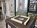 宣和（tryho）星爵全自动麻将机电动轻音棋牌麻将桌餐桌两用麻可折叠家用麻将机 【升级拉丝青灰】四腿餐桌+盖板 实拍图