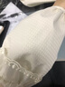 QUEENJOY冬季学生韩版时尚短款防水袖套女蕾丝防污护袖干活羽绒服耐脏袖头 防水花边：米黄 实拍图