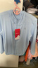 探路者（TOREAD）旗舰 儿童防晒衣男女中大童装夏季款防晒服外套皮肤衣服 浅蓝 130 实拍图