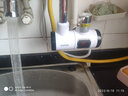 苏泊尔电热水龙头侧进水即热式快速加热横式速热电热水器厨房小厨宝热得快卫生间热水宝273647 【侧进水】白色 + 插头款 实拍图
