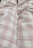 无印良品（MUJI） 女式 无侧缝双层纱织睡衣女士家居服春秋纯棉条纹格纹长袖 女款 浅粉红色格纹 L (上装165/88A下装165/70A) 实拍图