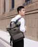 新秀丽（Samsonite）新秀丽电脑包时尚学院风双肩包 休闲旅行包时尚潮型背包男 TM7 黑色-中号 晒单实拍图
