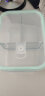 拜杰高硼硅玻璃饭盒上班族饭盒微波炉冰箱保鲜盒长形三隔1000ml 晒单实拍图