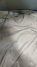MARKLESS【安心品质】纯棉亲肤T恤男士纯色短袖打底衫5630 脏脏粉 M 实拍图