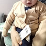 巴拉巴拉巴拉巴拉男童毛衣开衫秋款女童宝宝针织衫小童上衣新年拜年服潮 卡其-棕色小熊-50627 130 实拍图