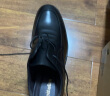 波图蕾斯(Poitulas)英伦男士商务休闲鞋正装皮鞋男系带耐磨 P9829 黑色 44 实拍图