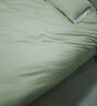 一默四件套纯棉100S长绒棉套件床单被套枕套亲肤家纺纽扣全棉四件套 新疆长绒棉 100支 丨大象灰 床单款 （被套150*200cm） 实拍图