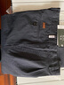 峰皓中老年纯棉高腰男裤中年男士休闲裤秋冬厚款宽松爸爸裤子加绒加厚 15#黑蓝色【常规不加绒】 33 腰围二尺六 实拍图