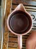 吟艺阁 高档宜兴紫砂公道杯加茶漏 原矿手工茶海 过滤分茶器 茶具配件  紫朱泥款公道杯 180ml 实拍图