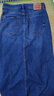 Levi's李维斯夏季女士直筒开衩显高水洗美式休闲蓝色牛仔半裙通勤百搭 蓝色 XL (28) 实拍图