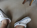 卡骆驰（crocs）洞洞鞋男鞋女鞋 25夏季新款贝雅拖鞋轻便透气情侣鞋沙滩鞋凉鞋 骨白经典克骆格/现货速发 38 -39 /M6W8/240mm 实拍图