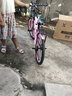 云追雁儿童自行车男女孩6-10-15岁青少年学生中大童单车中小学生山地车 【车筐款】可爱粉丨单速 24寸（适合150cm-170cm） 实拍图