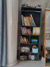 木以成居 书柜书架 置物架客厅简约仿实木色书房阳台收纳柜子 蓝松木色 实拍图