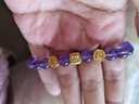 明牌珠宝生日礼物 足金硬金黄金文字祝福平安发财转运珠送礼男女定价 健AFP0447大克重版约0.35-0.45克 黄金转运珠 实拍图