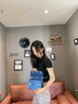 CAKNLS&KALRY轻奢包包女款2025年单肩包斜挎女包520情人节生日礼物送女友老婆 蓝色 纪念日生日礼物送女友老婆礼盒装 实拍图