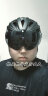ROCKBROS大码自行车头盔带风镜加宽加大骑行头盔男女公路车安全帽  钛色 实拍图
