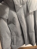 杰克·琼斯（JACK&JONES）男装冬季新款短款男士羽绒服加厚连帽宽松面包服保暖鸭绒上衣外套 漂流木E12 M 175 实拍图