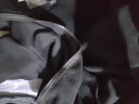 viishow 新款樱花富士山涂鸦印花连帽男式情侣休闲卫衣黑色百搭 黑色 M 实拍图