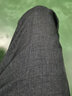 传棨西裤男修身商务正装免烫西服裤职业上班西装裤男休闲长裤子 夏季薄款黑色 30(2.3尺) 实拍图