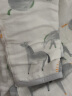 米乐鱼 婴儿睡袋 春夏季宝宝儿童小孩薄款四层纱布 防踢被分腿 欢乐马130码 晒单实拍图