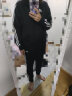 adidas 阿迪达斯经典款运动套装男女秋季新款潮流休闲条纹学校公司团购 黑白条纹(立领上衣+束脚裤) XL身高/体重:180-185cm/70-80kg 晒单实拍图
