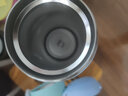 膳魔师（THERMOS）保冷保温杯不锈钢水杯薄荷蓝400ml浮雕款子男女学生礼物JNR-401 实拍图