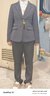 訫嗳逸衫黑色小西装外套女正装职业装工作服大学生面试工装西服套装 黑色西装+裤子+白衬衫 L（建议体重102-112斤） 实拍图
