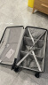 卡拉羊云朵箱大容量魔方体行李箱28英寸拉杆箱男女旅行箱CX8110沙漠绿 实拍图