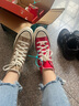 匡威（Converse）官方1970S男女高帮帆布鞋美拉德奶茶色卡其色168504C 褐色/168504C 38 实拍图