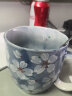 美浓烧（Mino Yaki）日本进口日式陶瓷浪漫樱花马克杯家用喝水杯办公室杯子家居牛奶杯 蓝色樱花 晒单实拍图
