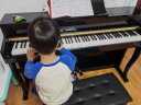 海蒂诗 电钢琴88键重锤电子钢琴儿童初学幼师专业成人家用数码立式钢琴 P-313烤漆黑-蓝牙-全重锤-配琴凳 晒单实拍图