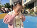 罗蒙女童汉服新中式古装秋款唐装中国风演出服 汉服茶白色两件套 110 实拍图