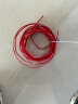 德力西（DELIXI）电线电缆单芯单股国标铜芯电线【散剪不退换】BV4平红色火线10米  实拍图