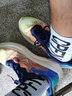 海尔斯跑步鞋竞速马拉松跑鞋733男女夏季新款透气减震运动鞋 733-流影炫彩 44 实拍图