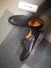 百丽潮流百搭工装鞋男英伦风劳保鞋户外休闲皮鞋D3A29AM2预售 黑色D3A29 43 (265mm) 实拍图