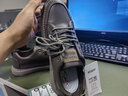 卡帝乐鳄鱼（CARTELO）鞋子男鞋2025秋冬季时尚休闲鞋男英伦潮皮鞋男士软底板鞋 棕色 44 实拍图