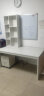 椰果 书桌电脑桌台式家用家具双人书桌书柜组合学习办公桌写字台 米兰灰橡木色【质保五年】 1.6m三件套 实拍图