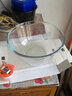 DELISOGA耐热玻璃碗家用超大号厨房打蛋烘焙沙拉汤碗微波炉透明和面盆 【耐热400度】1100ml 实拍图