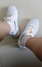 斯凯奇（Skechers）机甲鞋2代丨春夏男女情侣复古跑步老爹鞋轻便运动鞋休闲鞋 【男款】237209-WLB 白芒之心 40 实拍图
