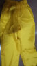 蓝标儿童雨裤女童男童防雨半身长裤宝宝防水雨裤中小童幼儿园学生 金黄 M号(105-125CM) 晒单实拍图