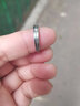 芯奢刻字情侣戒指一对简约对戒男女指环定制刻字情人节生日礼物送女友 男款 实拍图